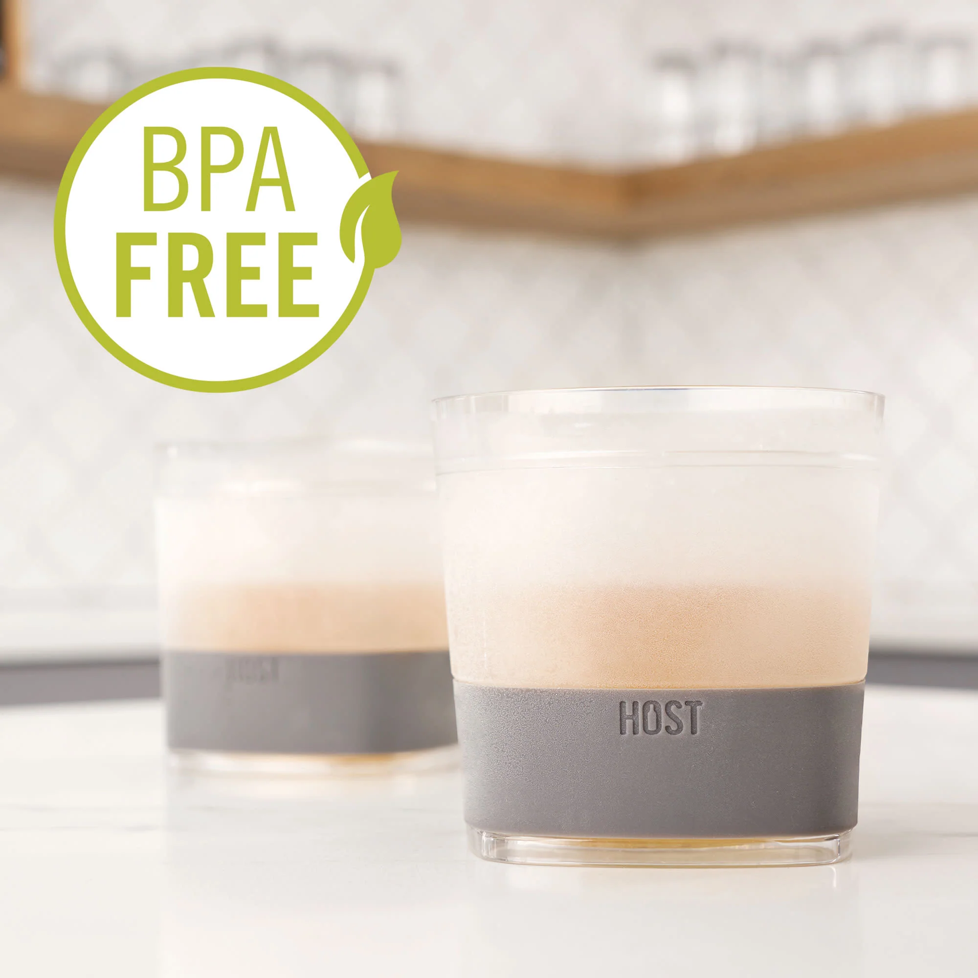 Whiskey FREEZE Cooling Cup in Smoke, CDU 12ct - Image 8