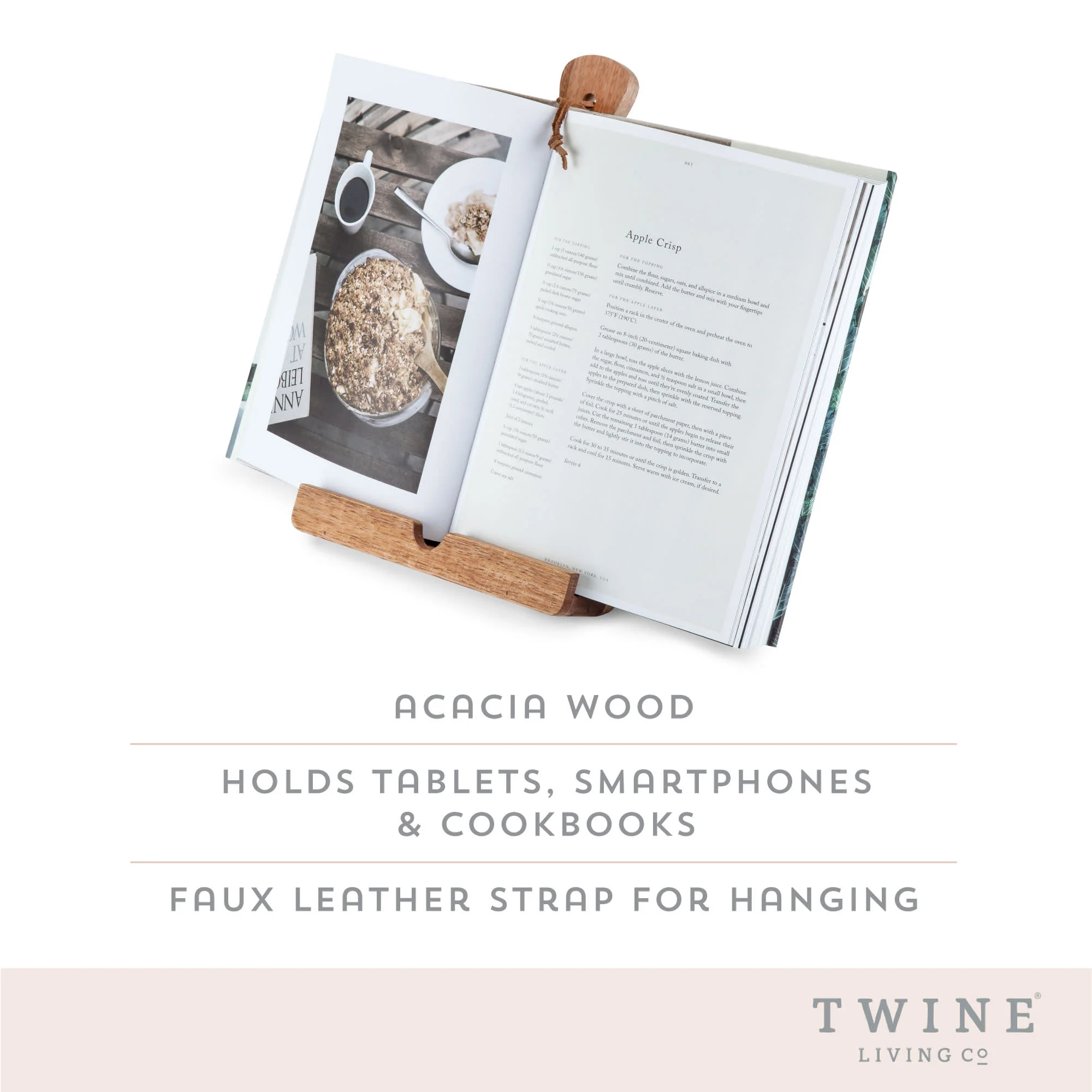 Acacia Wood Tablet Cooking Stand - Image 7