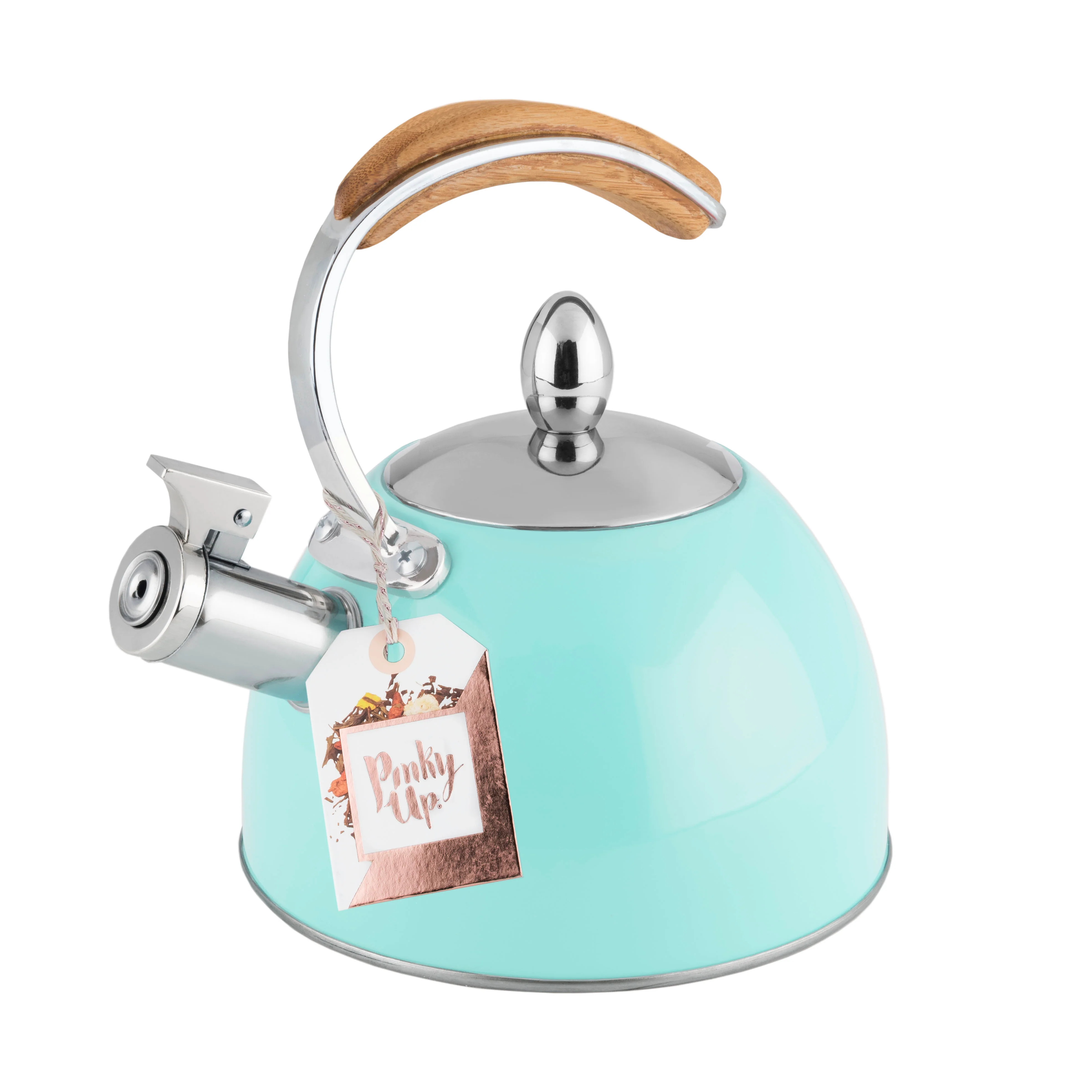 Presley Tea Kettle in Light Blue - Image 2