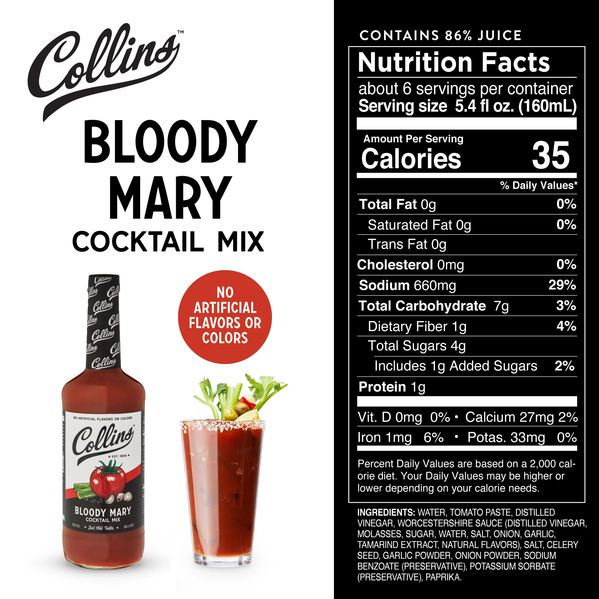 Bloody Mary Mix, 32 oz - Image 5
