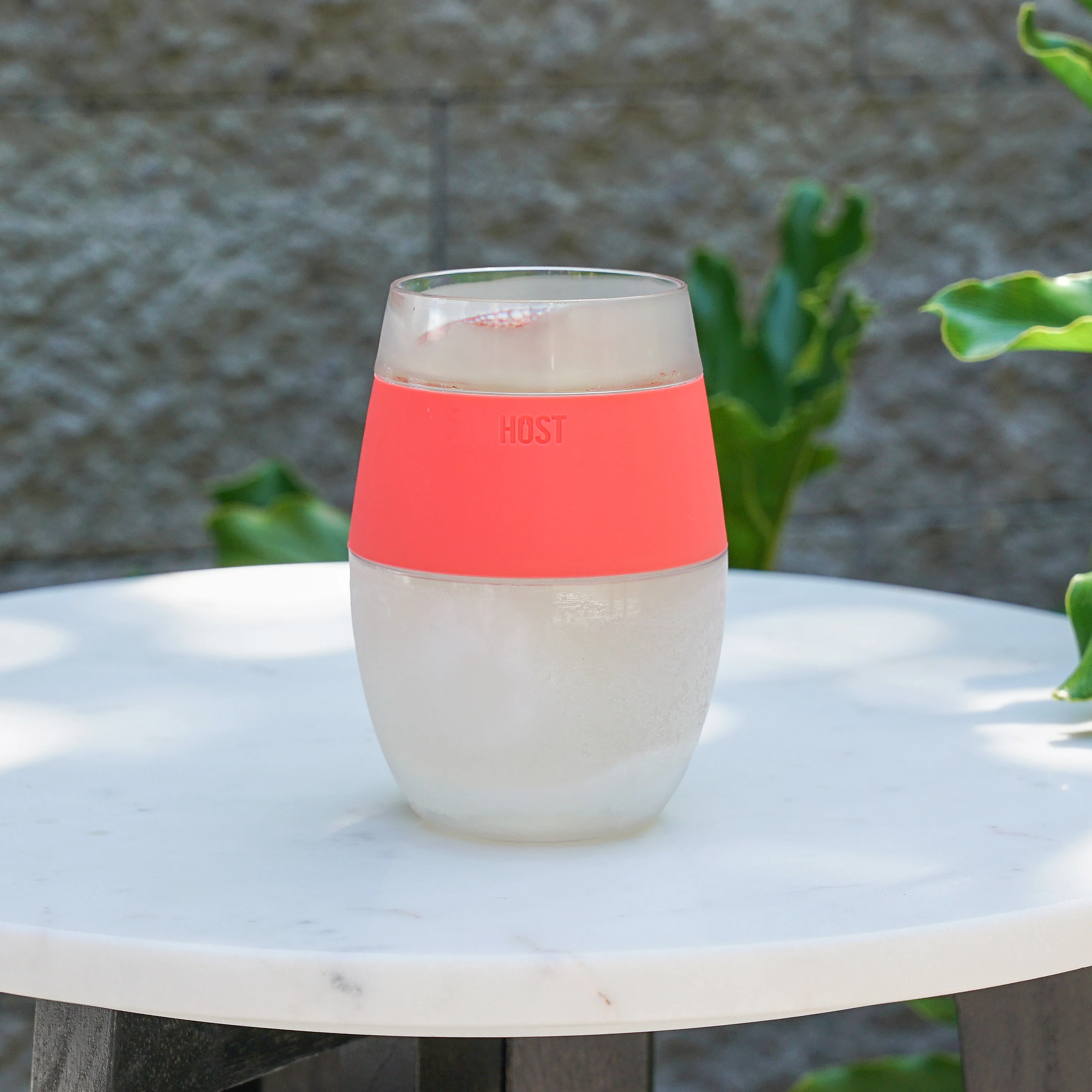 Wine FREEZE Cooling Cup in Coral - Image 5