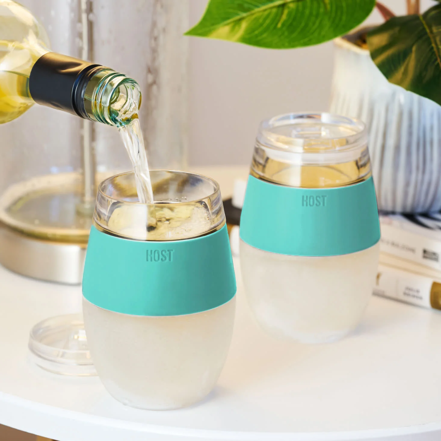 Wine FREEZE Cooling Cup in Mint - Image 6