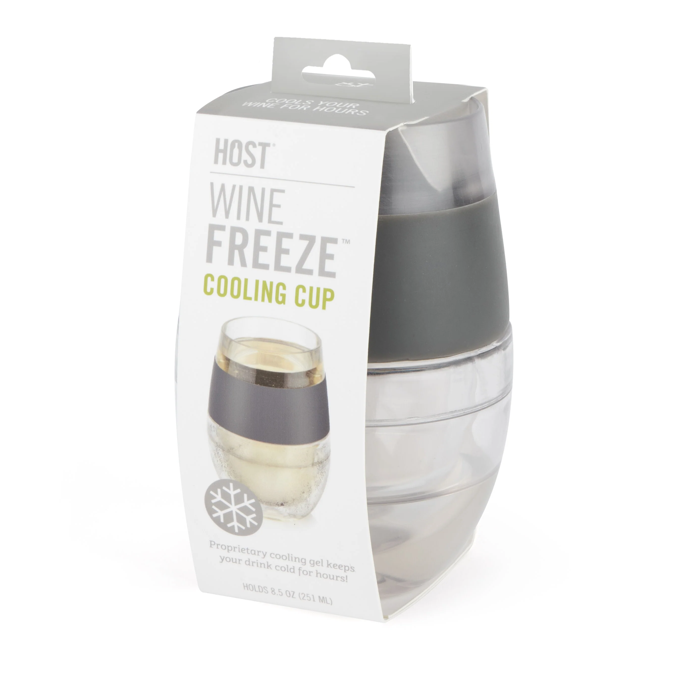 Wine FREEZE Cooling Cup in Gray - Image 2