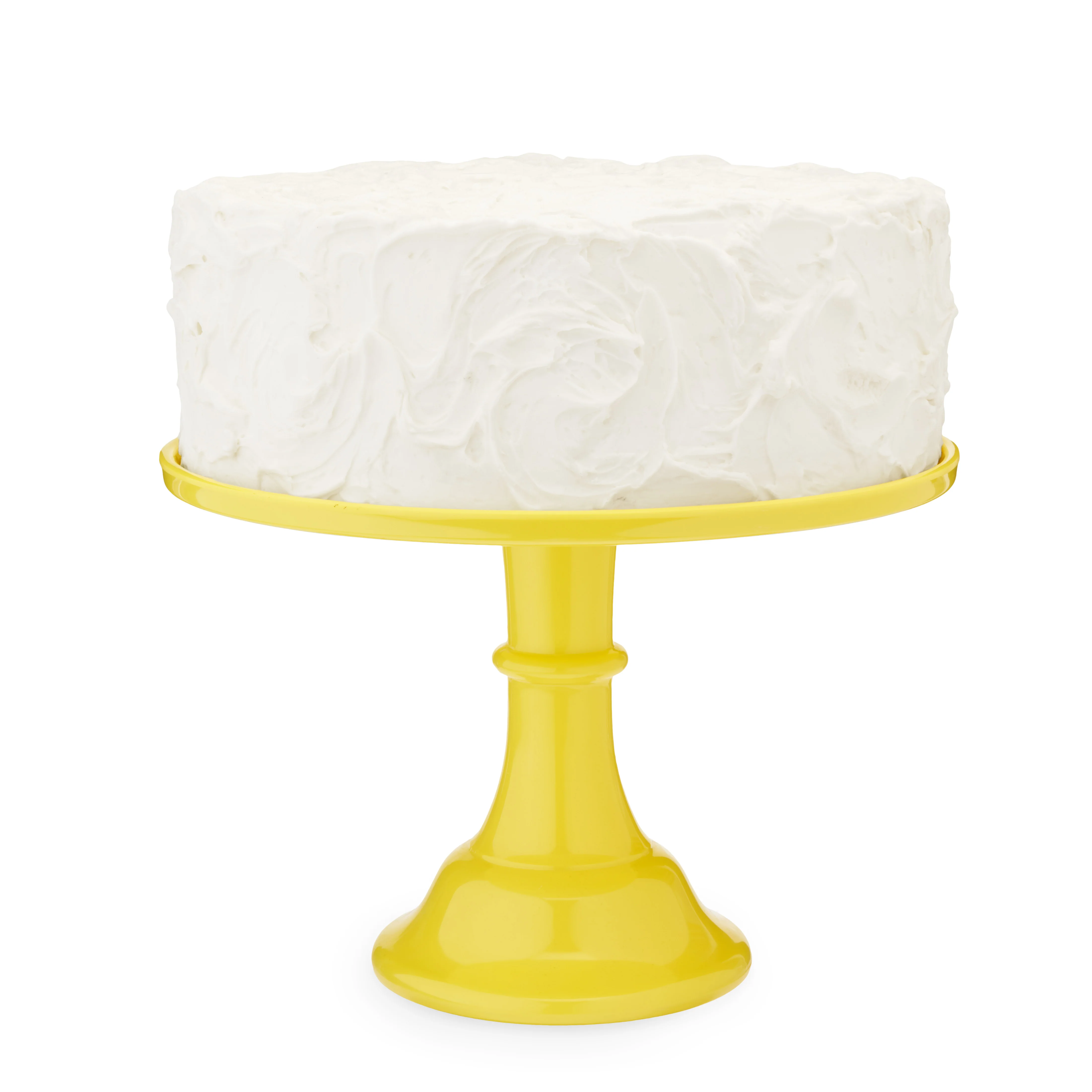 Melamine Cake Stand in Yellow - Image 2