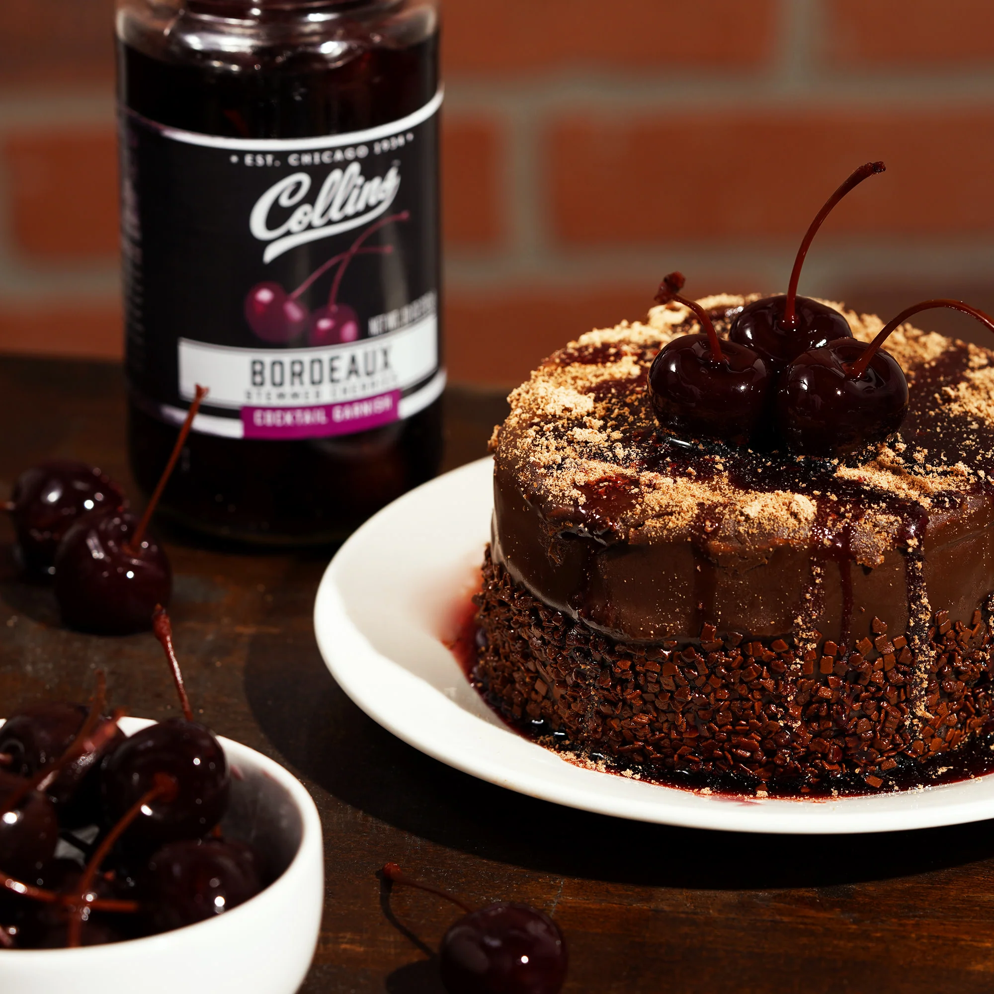 Stemmed Bordeaux Cherries, 10 oz - Image 3