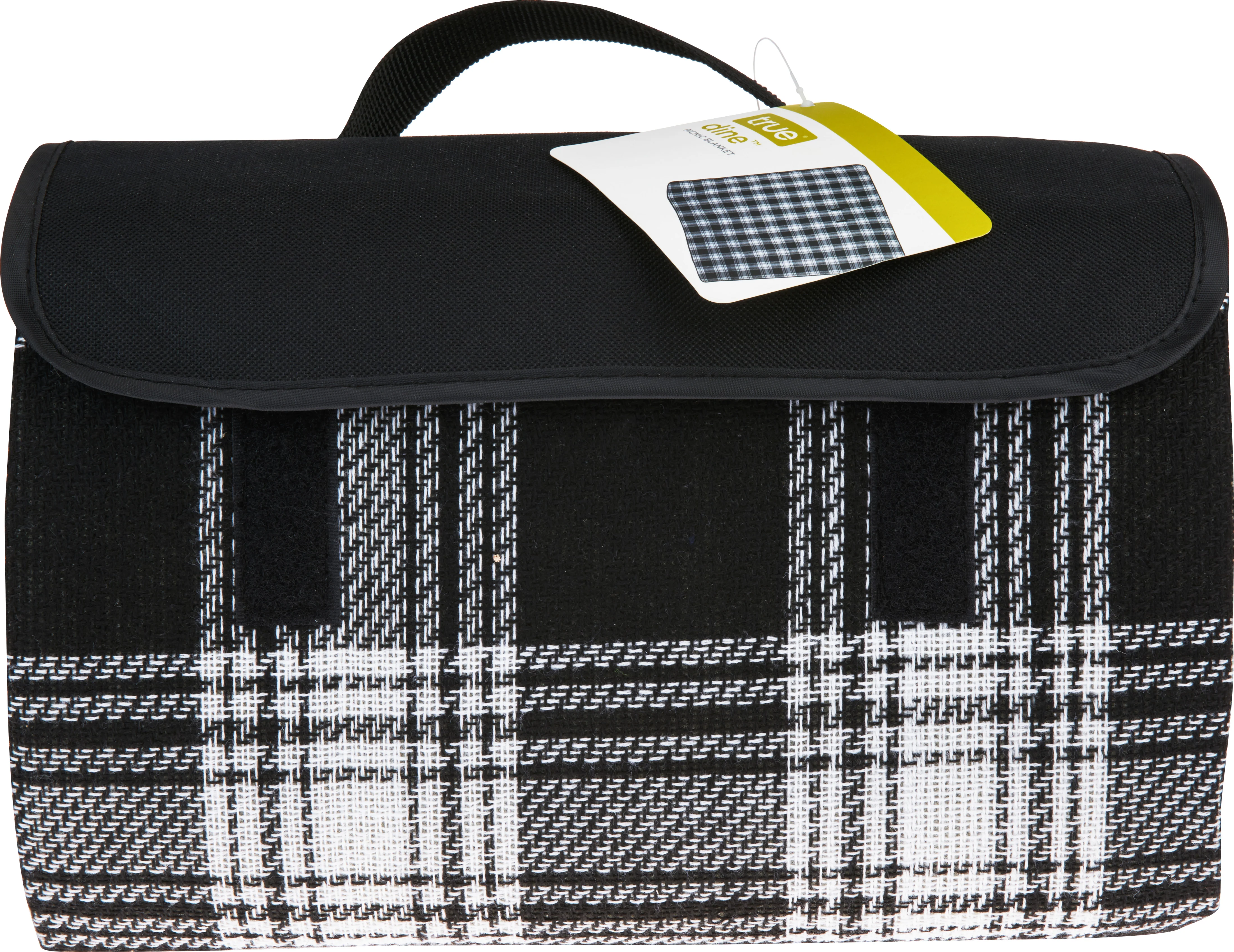 Dine Picnic Blanket in Black Plaid - Image 2