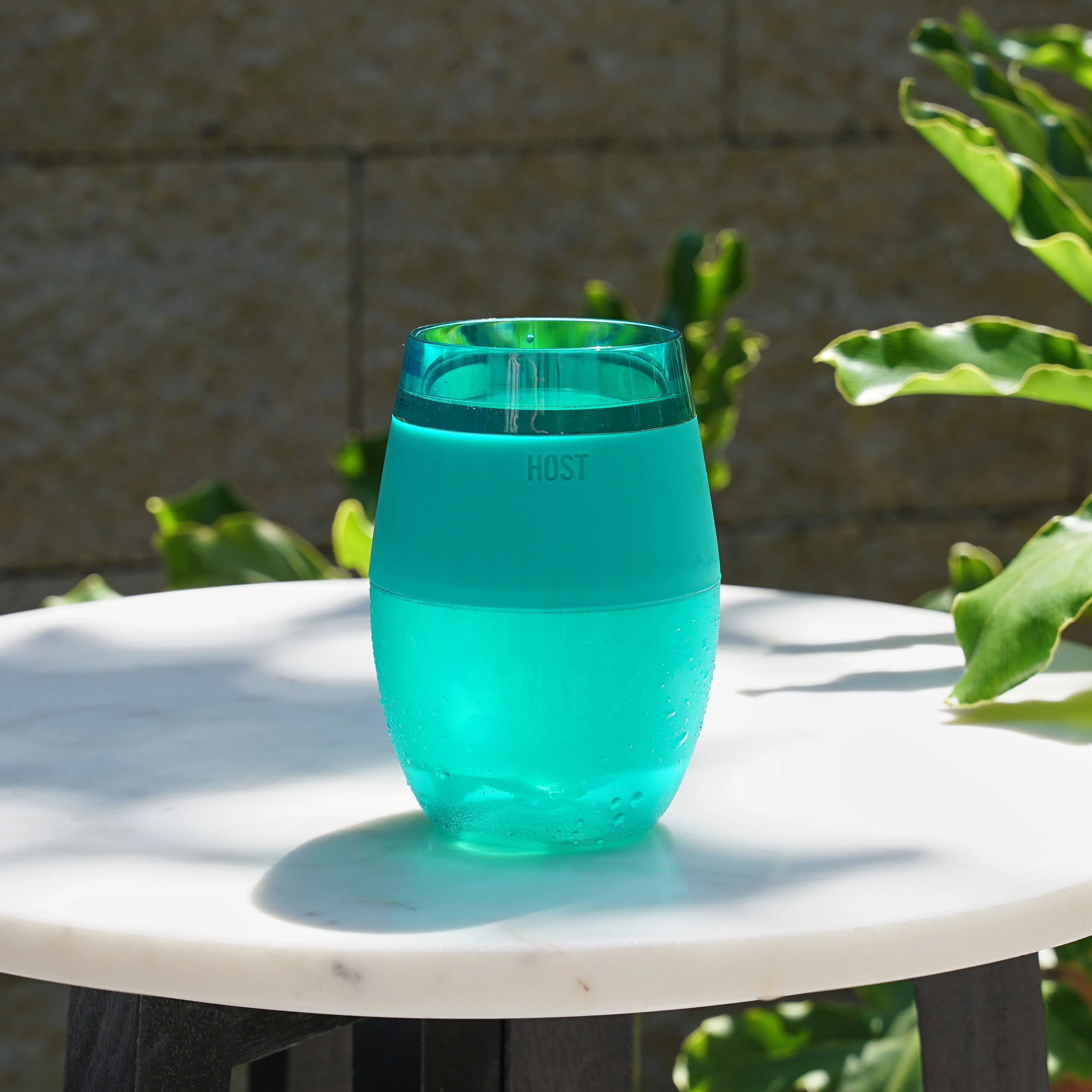 Wine FREEZE Cooling Cup in Tinted Green - Image 6