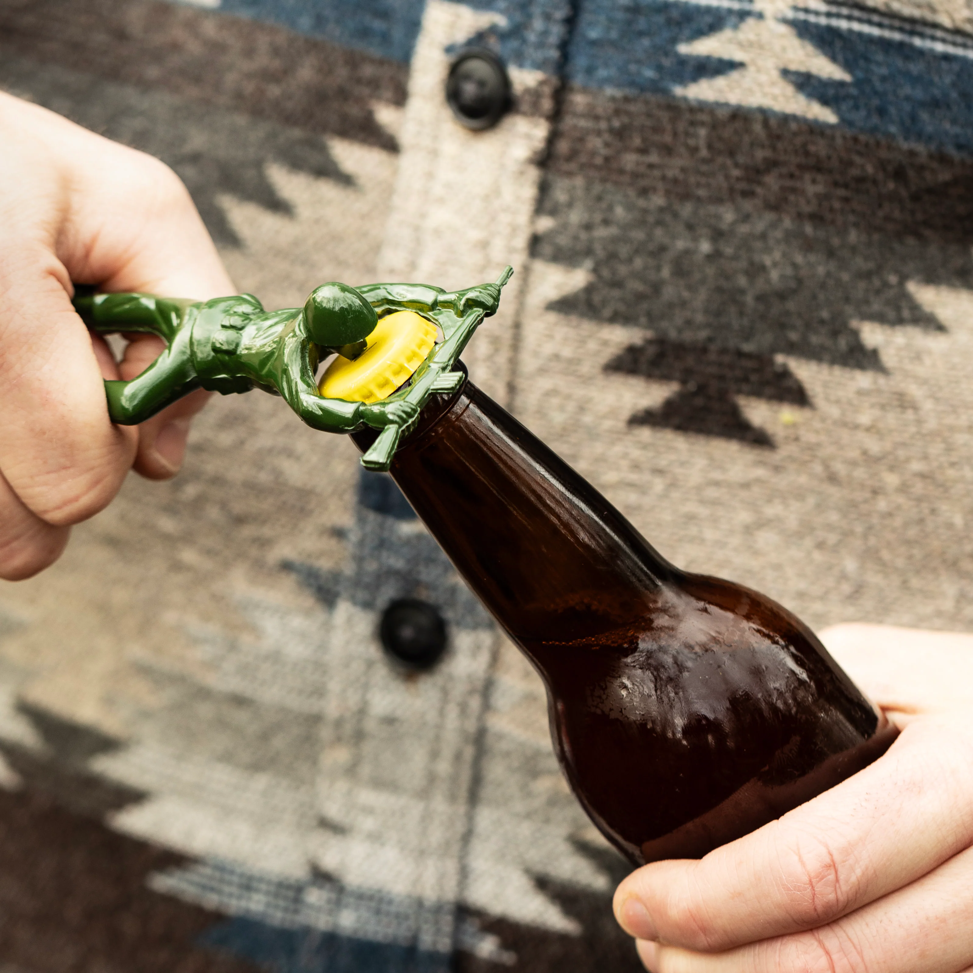 Army Man Bottle Opener, CDU 12ct - Image 3