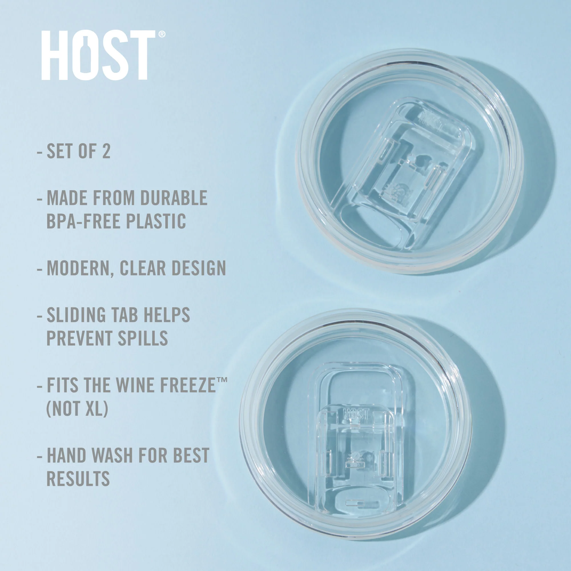 Wine FREEZE Lids, Set of 2 - Image 4