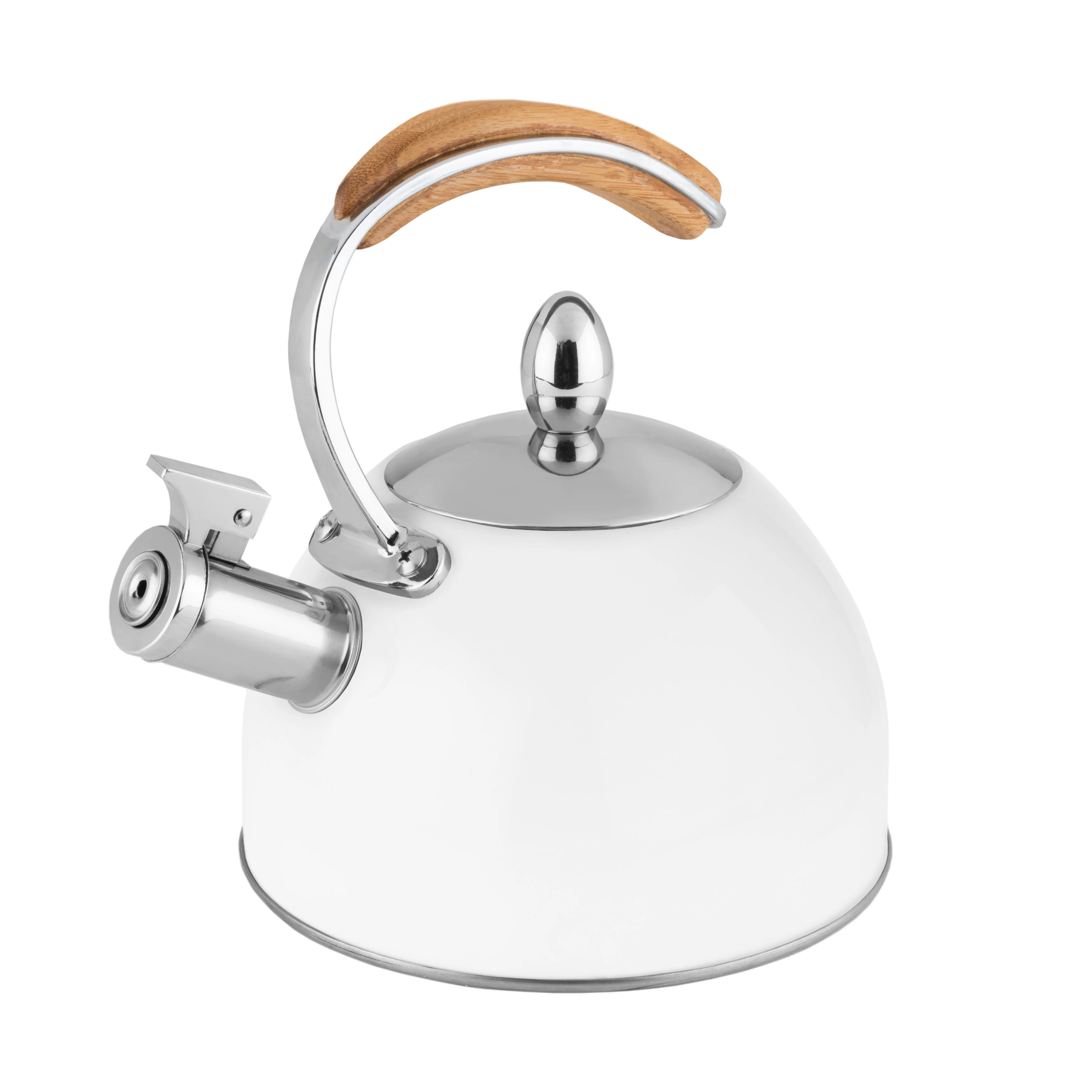 Presley Tea Kettle in White - Image 3