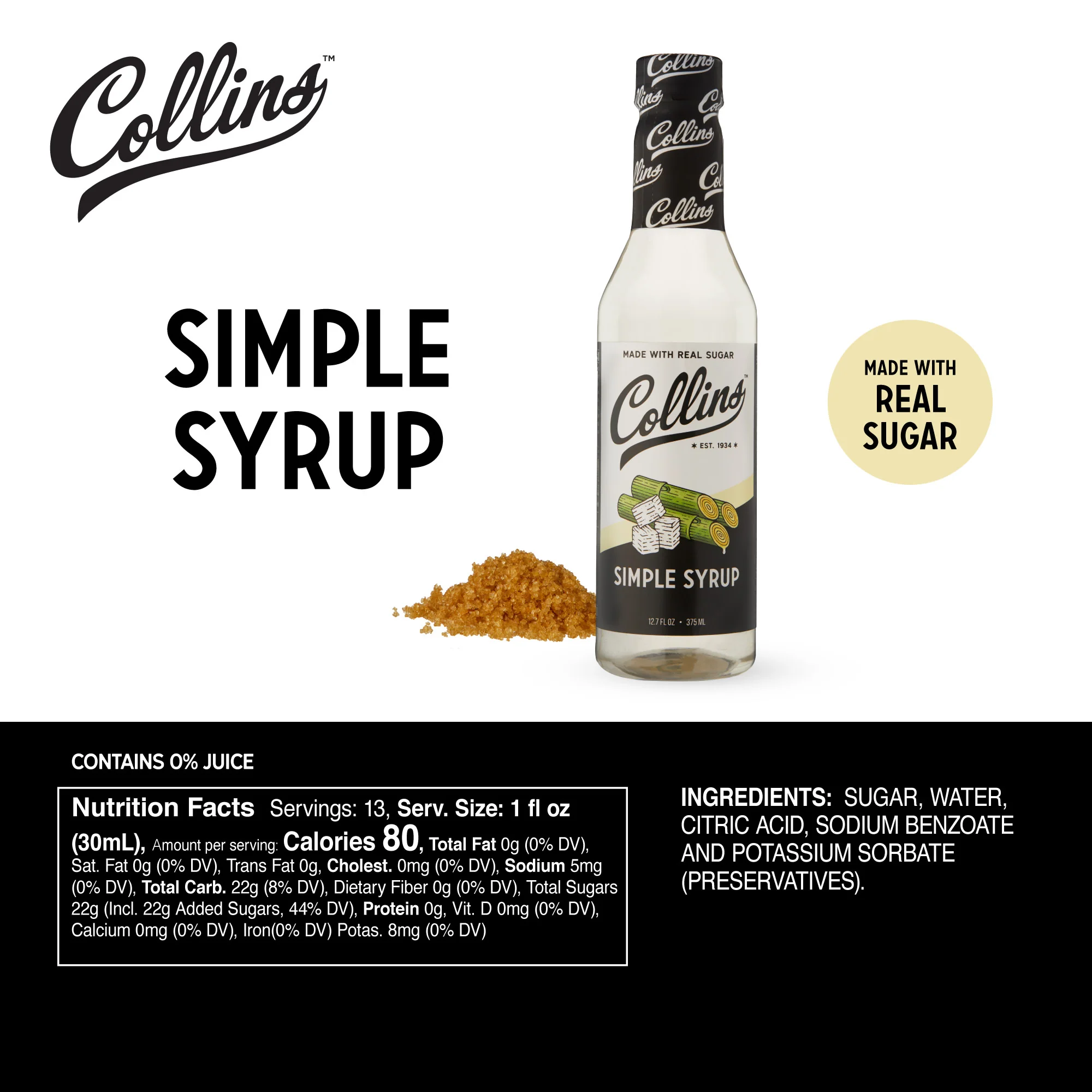 Simple Syrup, 12.7 oz - Image 5