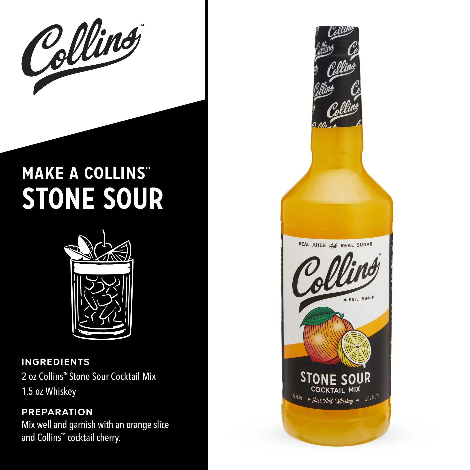 Stone Sour Mix, 32 oz - Image 3